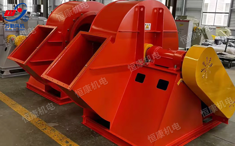 离心风机发货现场